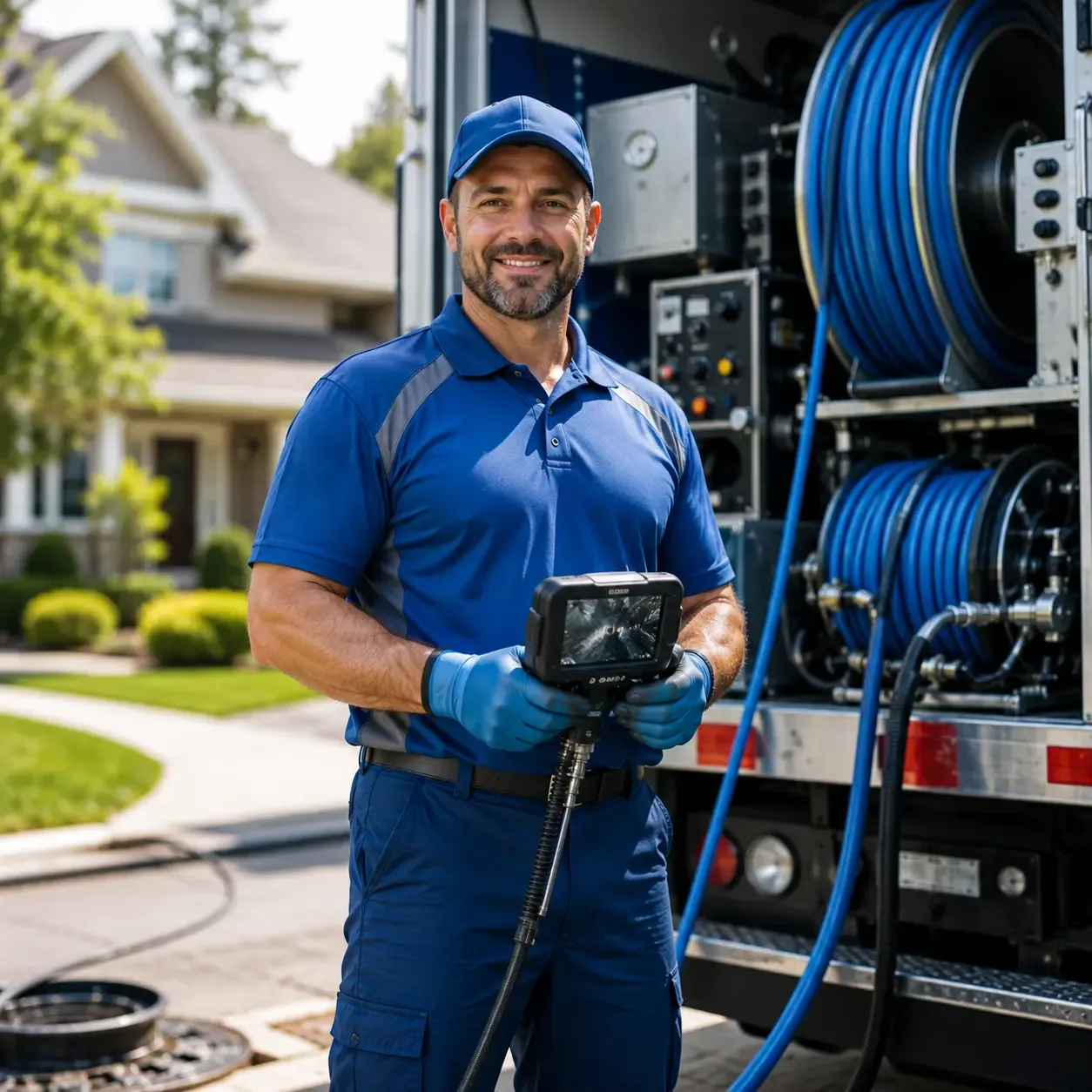 Local outdoor drain cleaning specialists in Clifford, MI